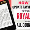 how to use payoneer to earn kdp royalties